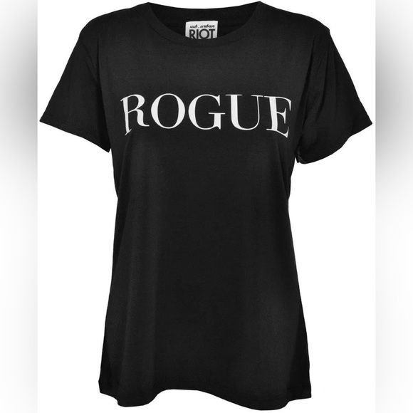 SUB_URBAN RIOT "Rogue" Graphic Short Sleeve Tee Shirt Black Seen on Megan Fox S - Picture 11 of 15